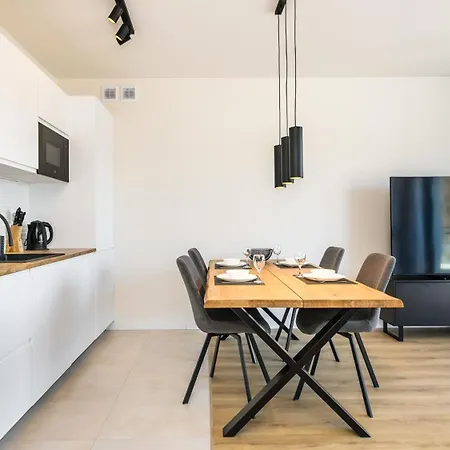 Citystay Nowoczesny Z Tarasem Na Wyspie Sobieszewskiej غدانسك
